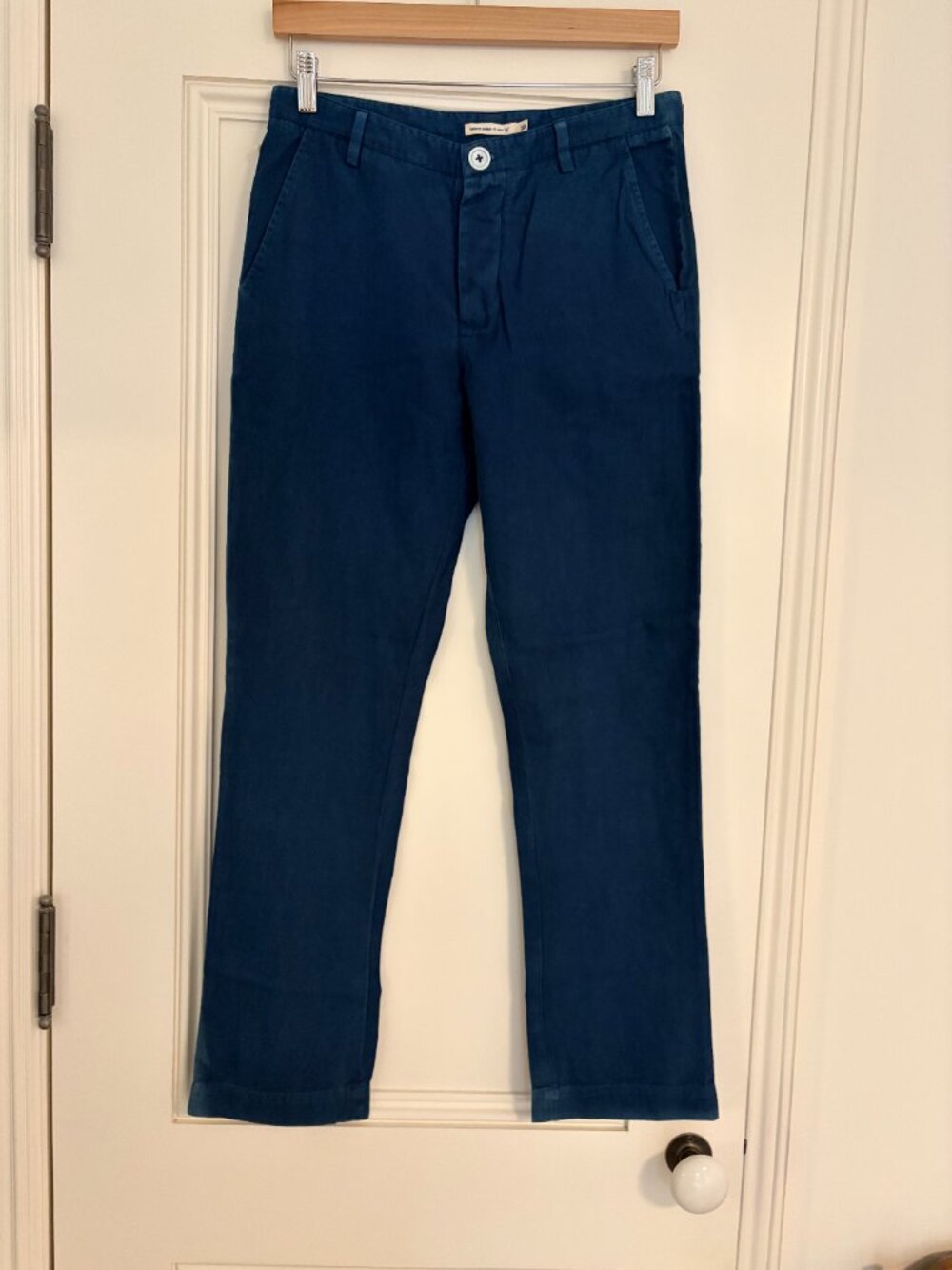 Industry of All Nations Natural Indigo-Dyed Pants